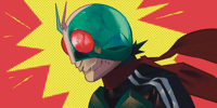 Masked Rider Print