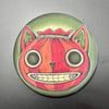  Button Magnet: Enoch Cat