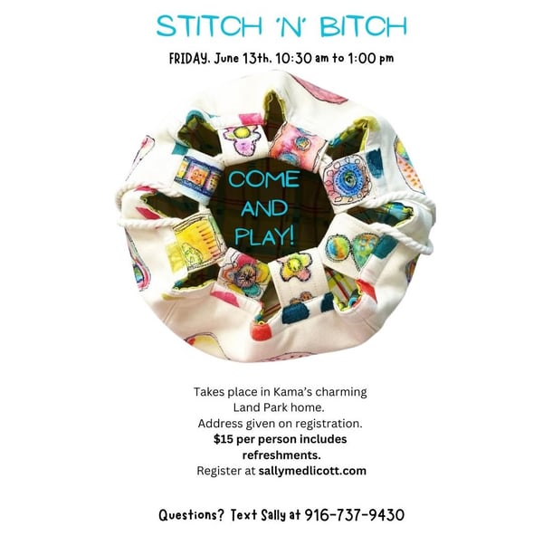 Image of Stitch 'n' Bitch - June 13th, 2025