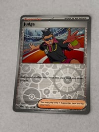 Judge - 167/182 - SV10: Destined Rivals - Reverse Holofoil - Near Mint x2