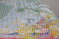 Image 3 of Ikat Multi Kantha Cushion - Large 