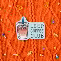 Image 3 of Iced Coffee Club Vinyl Sticker
