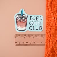 Image 4 of Iced Coffee Club Vinyl Sticker