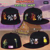 Image 1 of SCARED TO THE BONES HAT