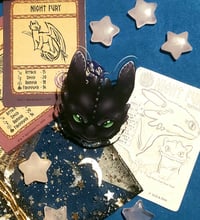 H.T.T.Y.D: Dragon 2.5" Acrylic Pin