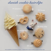Image 2 of Cookie hair clips