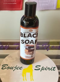 100% Natural Black Soap