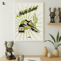 Image 4 of Sneaker Poster Jumpman Jack TR “Bright Cactus”