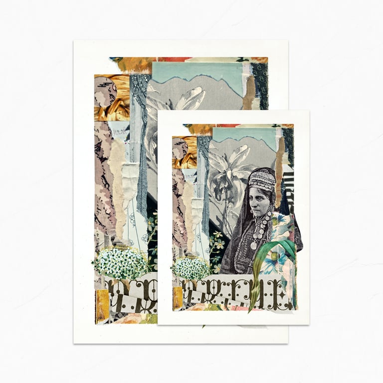 ‘rufka in the orchid forest’ – wildflowers of palestine, fine art charity prints Image 2