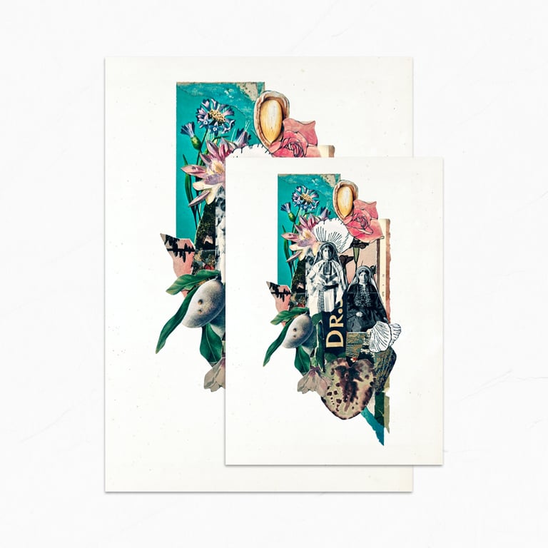 ‘tree fruits’ – wildflowers of palestine, fine art charity prints Image 2