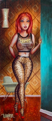 Image 1 of  Leopard Tights 