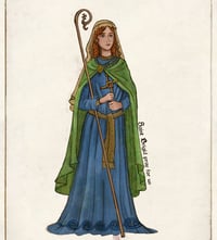 Image 1 of St. Brigid sticker