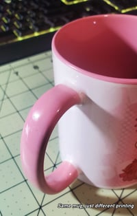 Image 6 of Blue Striped Phox Mug