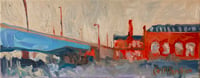 Image 2 of Saint Andrew's Works and The Blue Motorway - Oil on Canvas 