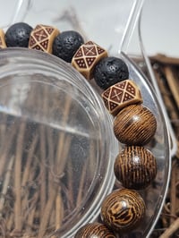 Image 1 of Wooden Beaded Bracelet 