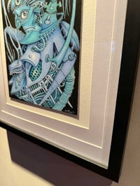 Image 6 of Original Ink/Graphite & Colored Pencil Drawing • Framed