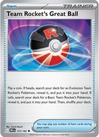 Team Rocket's Great Ball - SV10: Destined Rivals - Near Mint x4