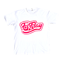 'EL FLAY' Heavyweight White Tee