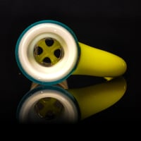 Image 4 of TRANS MARINA > DENSE WHITE SATIN / ROSWELL 18MM SLIDE