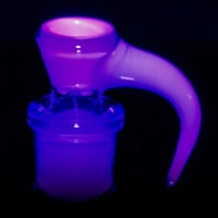 Image 2 of TRANS MARINA > DENSE WHITE SATIN / DENSE MARINA 18MM SLIDE