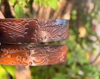 Image 3 of Original Tom Fugle Sunset Leather Belt design by Dave Mann