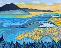 Sunset Waves