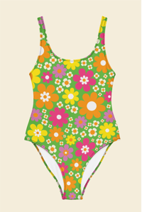 Image 1 of One piece swimsuit in still Sunny Multi