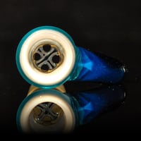 Image 4 of TRANS MARINA > DENSE WHITE SATIN / TRANS MARINA 18MM SLIDE