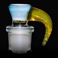 Image 3 of TRANS MARINA > DENSE WHITE SATIN / TERPS 18MM SLIDE