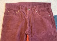 Image 2 of Japan Blue Jeans high count corduroy pants, size 32