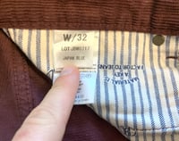 Image 8 of Japan Blue Jeans high count corduroy pants, size 32