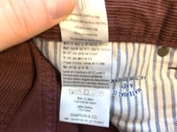 Image 9 of Japan Blue Jeans high count corduroy pants, size 32