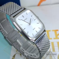Image 4 of 1996 Seiko Spirit 'Tank' Steel Quartz Dress Watch (5e31-5B50)