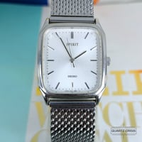 Image 2 of 1996 Seiko Spirit 'Tank' Steel Quartz Dress Watch (5e31-5B50)