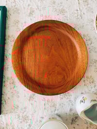 Image 1 of wooden plate