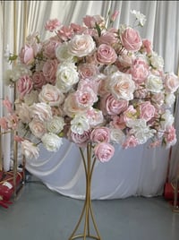 Blush pink flower centerpieces  80 cm 