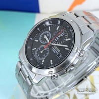 Image 4 of 2009 Seiko Black Dial Quartz Racing Chronograph (7T92-0BF0)