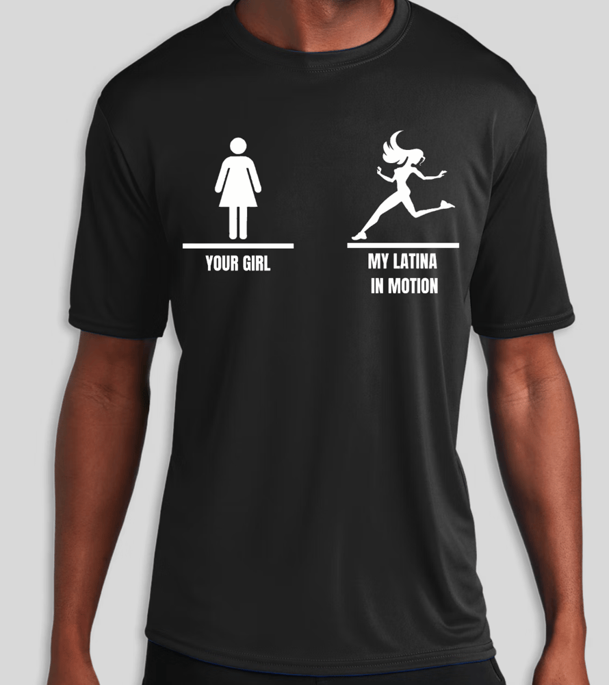Image of Your Girl/My Girl Black Tech Shirt