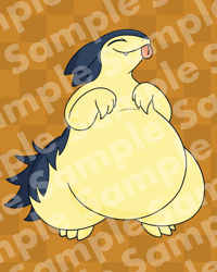 Typhlosion Keychain