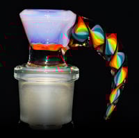 Image 1 of NEO ROSE / RAINBOW SPIRAL 18MM SLIDE