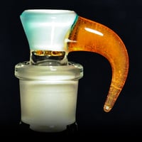 Image 1 of TRANS MARINA > DENSE WHITE SATIN / TERPS 18MM SLIDE