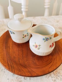 Image 1 of sugar and creamer set