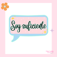 Soy Suficiente Waterproof Sticker
