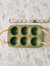 Image 2 of stoneware egg holder
