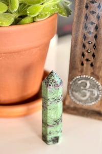 Image 2 of RUBY AND ZOISITE TOWER #2