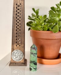 Image 4 of RUBY AND ZOISITE TOWER #2