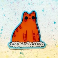 Image 2 of Food Motivated Sticker