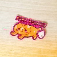 Image 3 of Fart Powered Cat Sticker