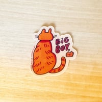 Image 3 of Big Boy Cat Sticker