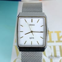 Image 3 of 1991 Seiko Spirit Tank High Accuracy Quartz Dress Watch (5E31-5A70)